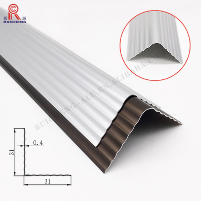 Durable Gold Color Aluminum Ceramic Tile Edging Ceramic Border Aluminum Edge Trim